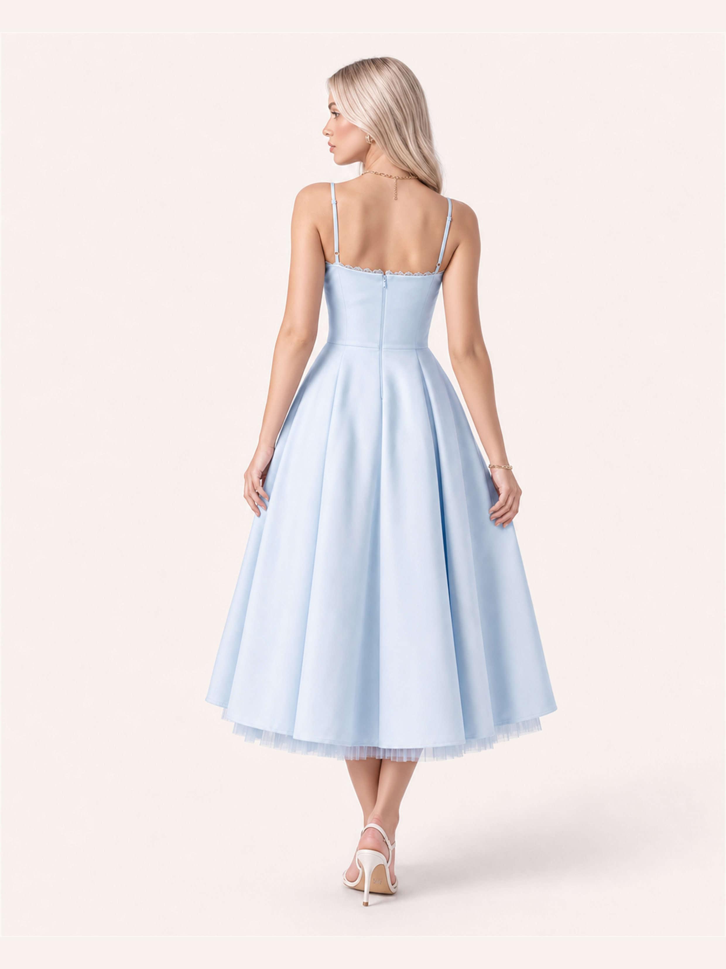 Mirabelle | Sweetheart Tulle Midi Dress