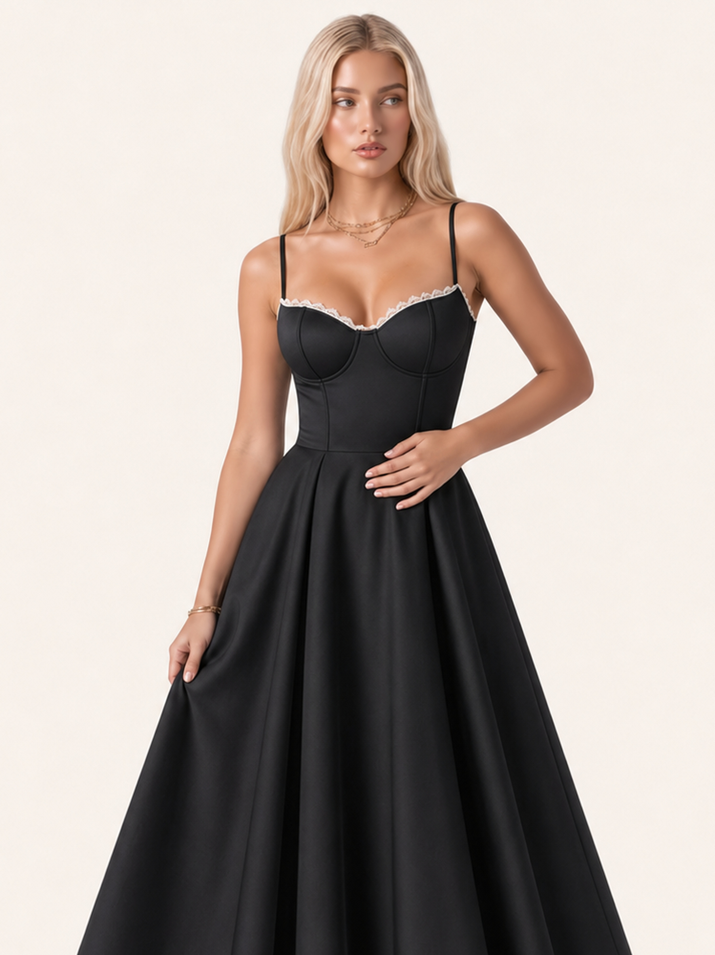 Mirabelle | Sweetheart Tulle Midi Dress