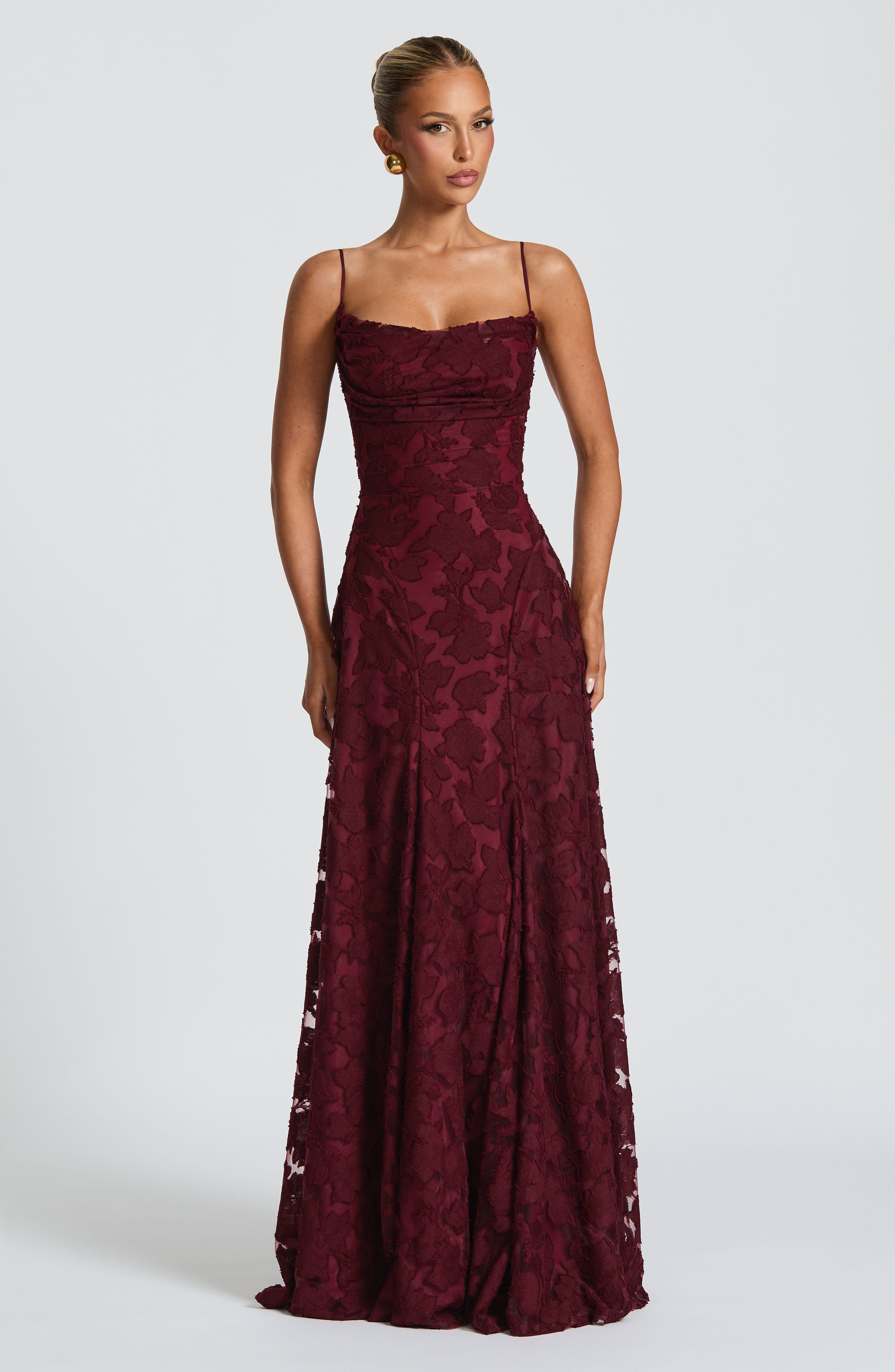 Cecily Wine Red - 02