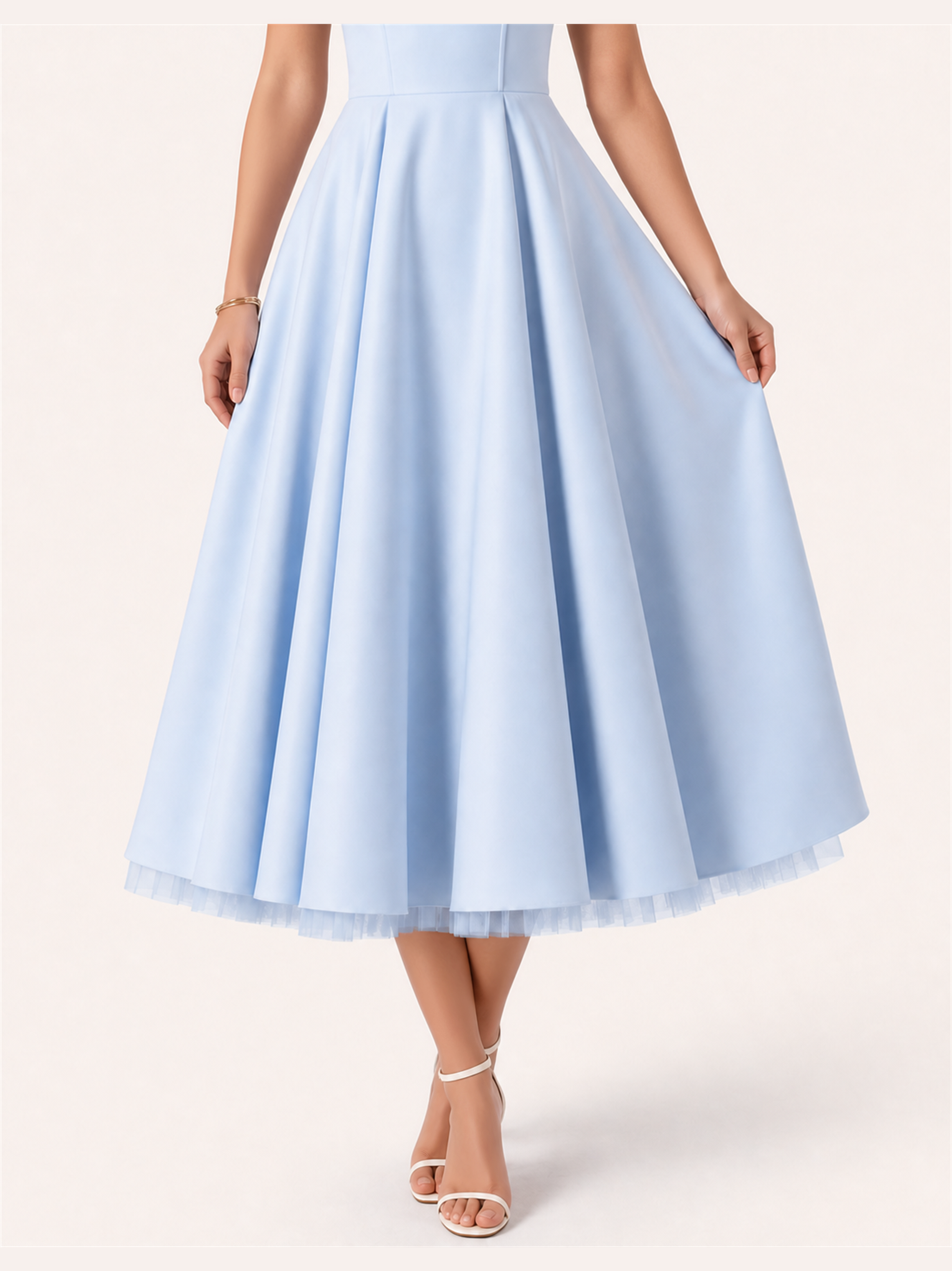 Mirabelle | Sweetheart Tulle Midi Dress