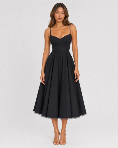 Mirabelle | Sweetheart Tulle Midi Dress